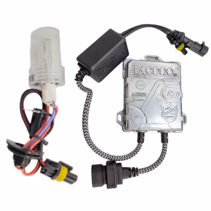 کیت زنون تک پرو مدل 300 وات پایه H4 همراه با لامپ کد HID35