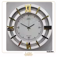 ساعت دیواری لوکس کد503 در 4رنگ کیفیت درجه 1 سایز 75،75 جنس چوبی بسیارشیک و خاص تولید جدید پرفروش و رنگبندی بسیار زیبا  