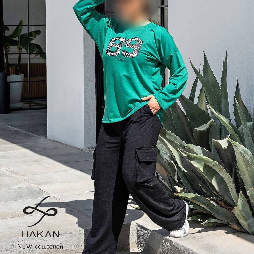 ست تیشرت شلوار کارگو