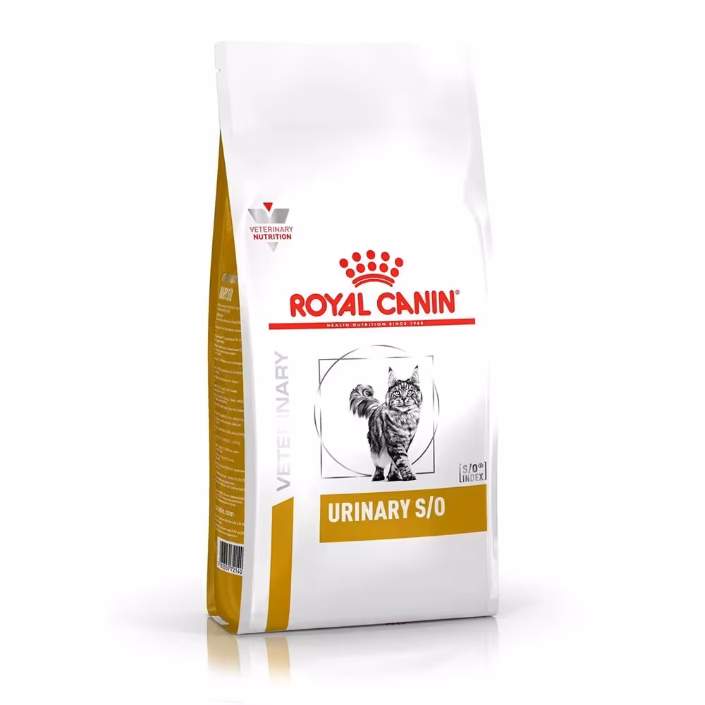 غذای خشک گربه Urinary S-O یورینری اس او رویال کنین وزن 1.5 کیلوگرم  Royal Canin Urinary S-O Dry Cat Food 1.5kg