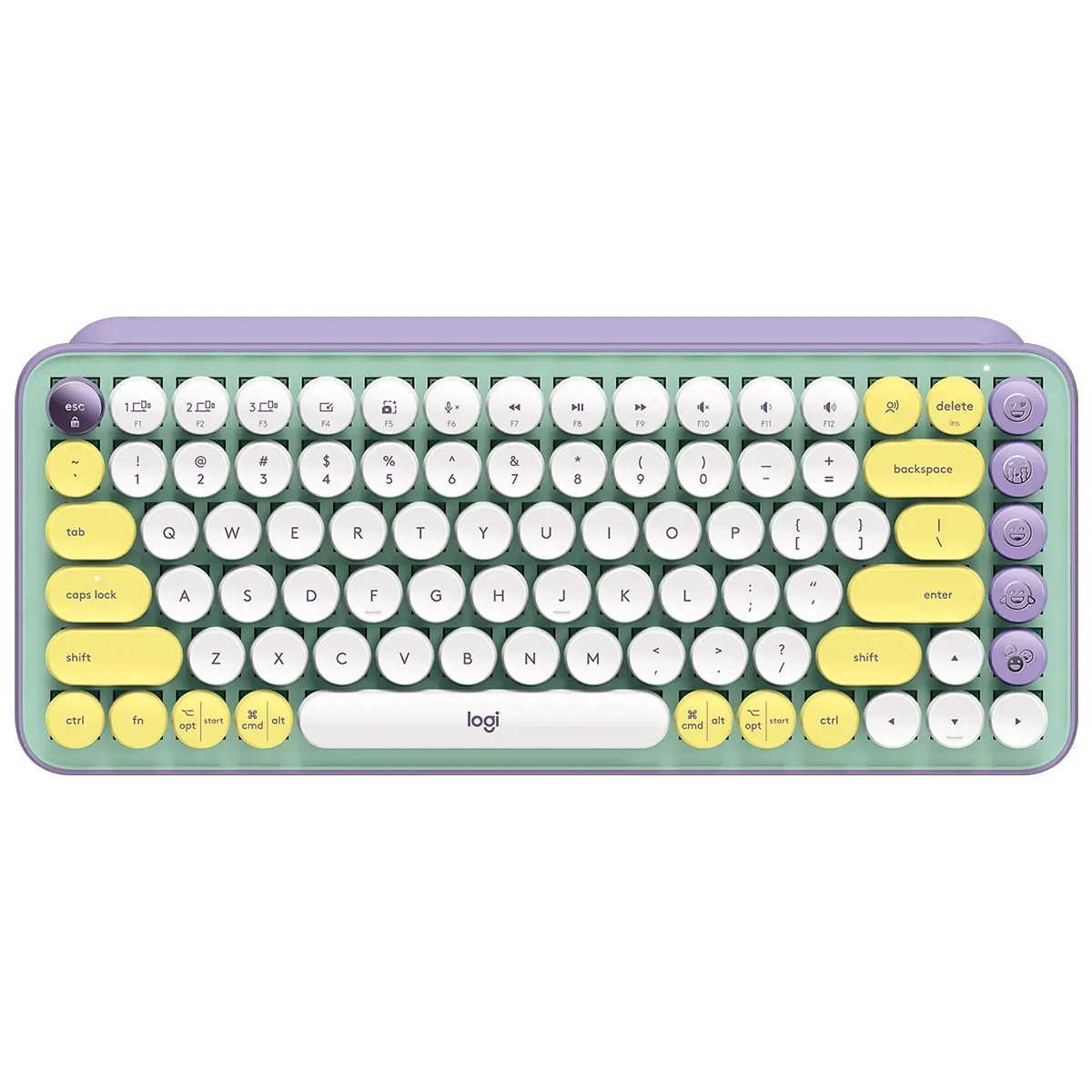 خرید کیبورد لاجیتک Logitech POP Keys Wireless Keyboard Daydream Mint US با بهترین قیمت
