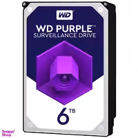 هارددیسک اینترنال وسترن دیجیتال مدل Purple WD60EJRX ظرفیت 6 ترابایت