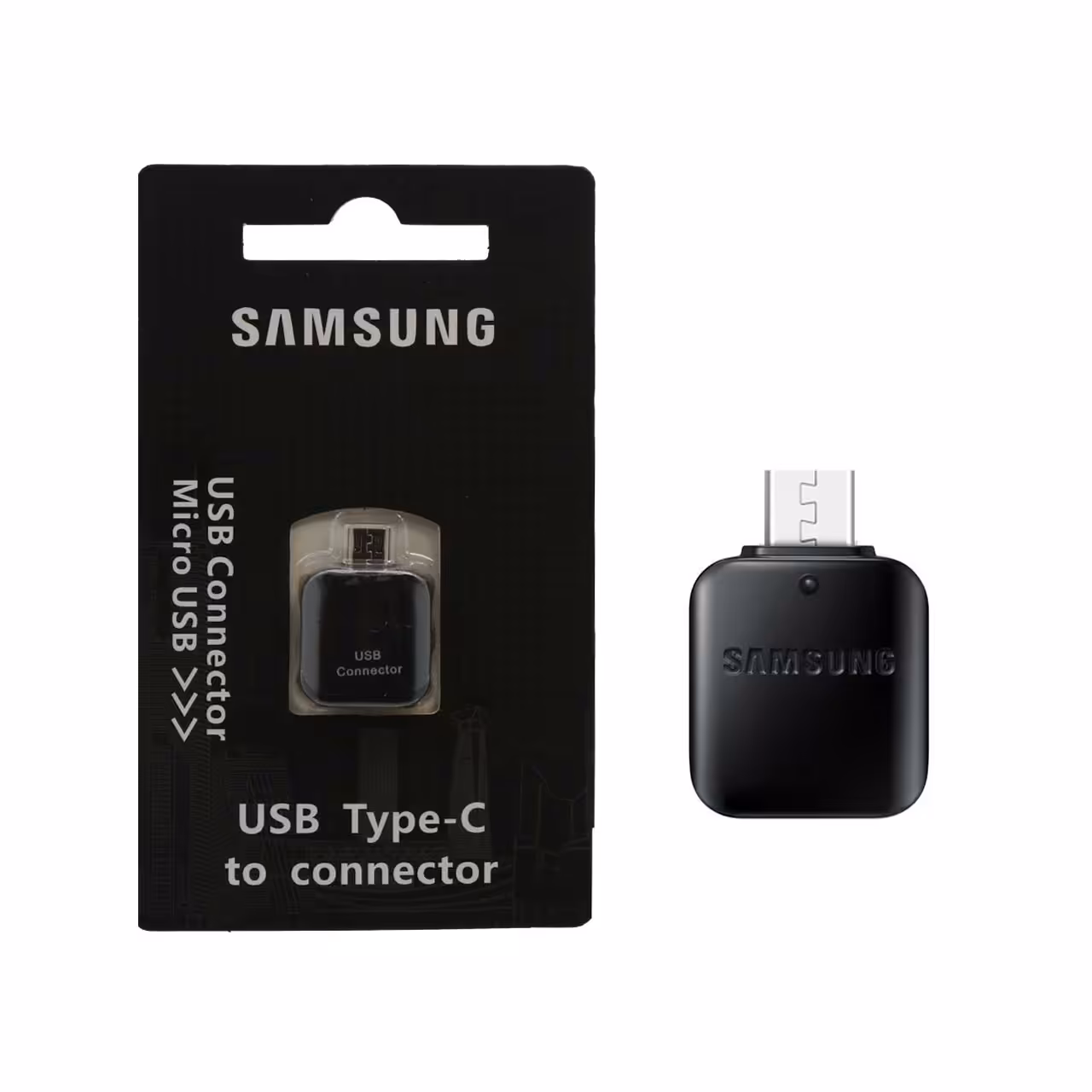 تبدیل micro USB OTG سامسونگ پک دار- مشکی