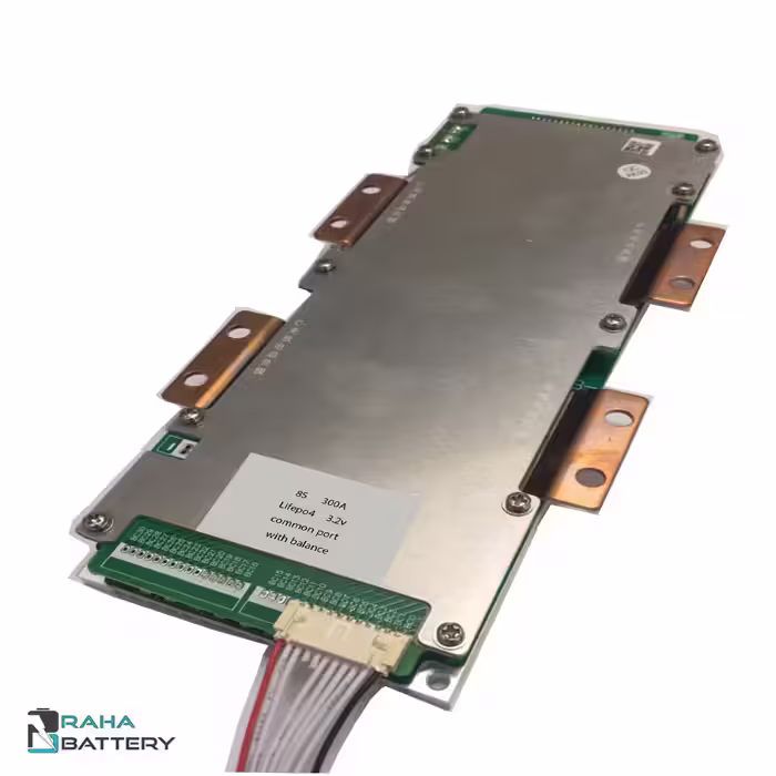 برد محافظ BMS PCM باتری لیتیوم (LFP) 8 سل 300A آمپر 3.2V