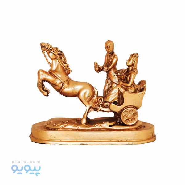 مجسمه دکوری طرح کالسکه
