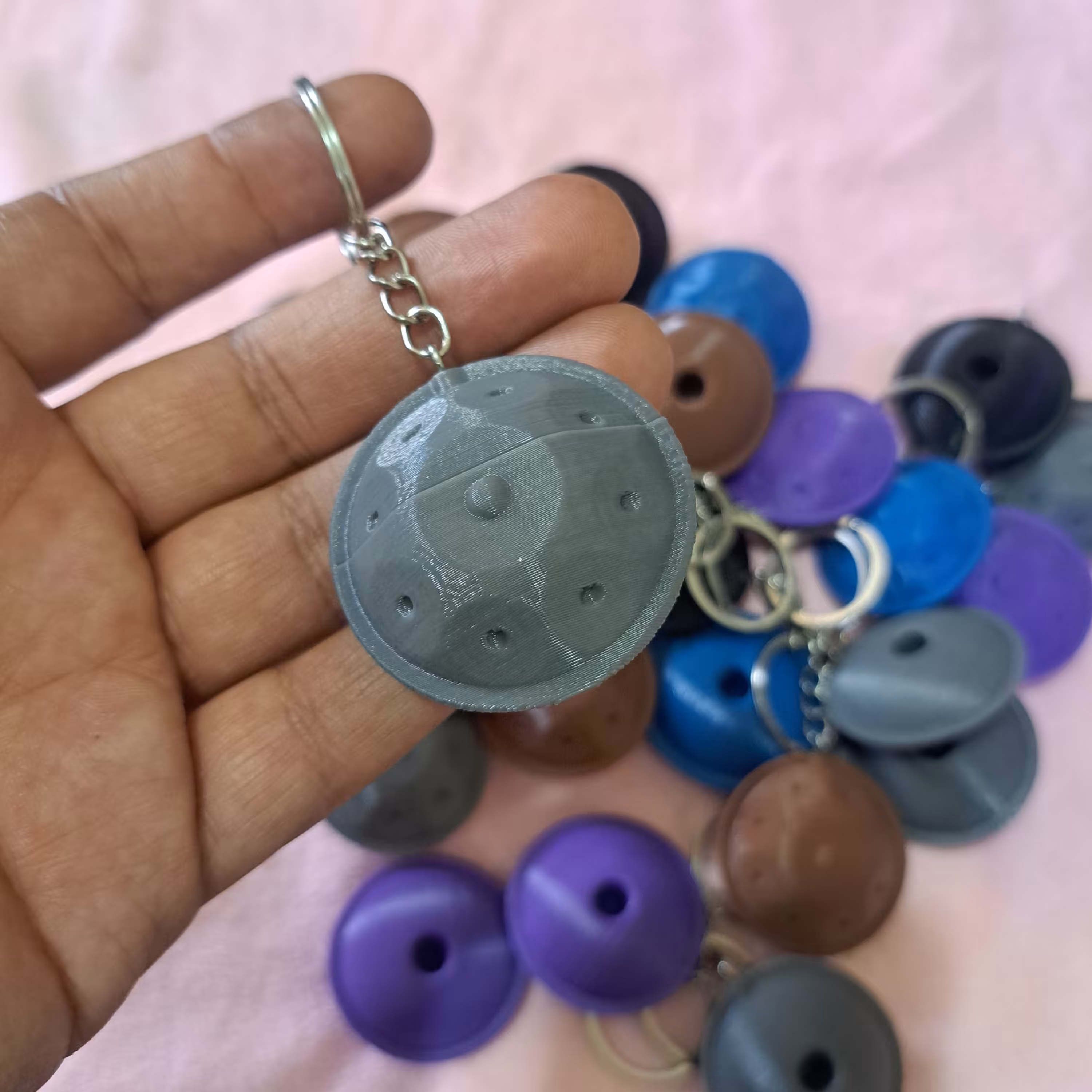 جاکلیدی هنگ درام مینیاتوری (رنگ مشکی) 