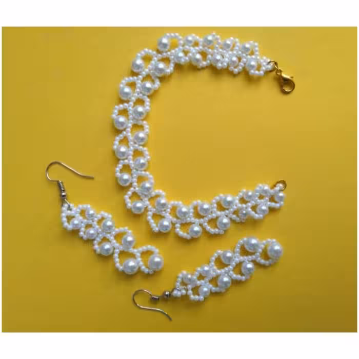 نیم ست مرواریدی