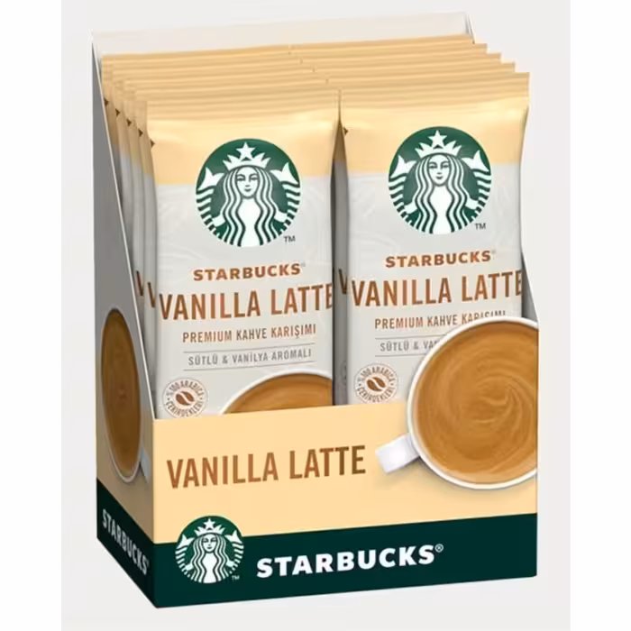 کافی میکس استارباکس با طعم وانیل بسته 10 عددی