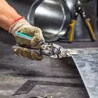 قیچی ورق‌بر راست‌بر مدل RH-3905 رونیکس