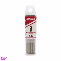 مته آهن زیناکس کد YP-HSS-DIN338-5.5MM سایز 5.5 میلی متر مجموعه 10 عددی