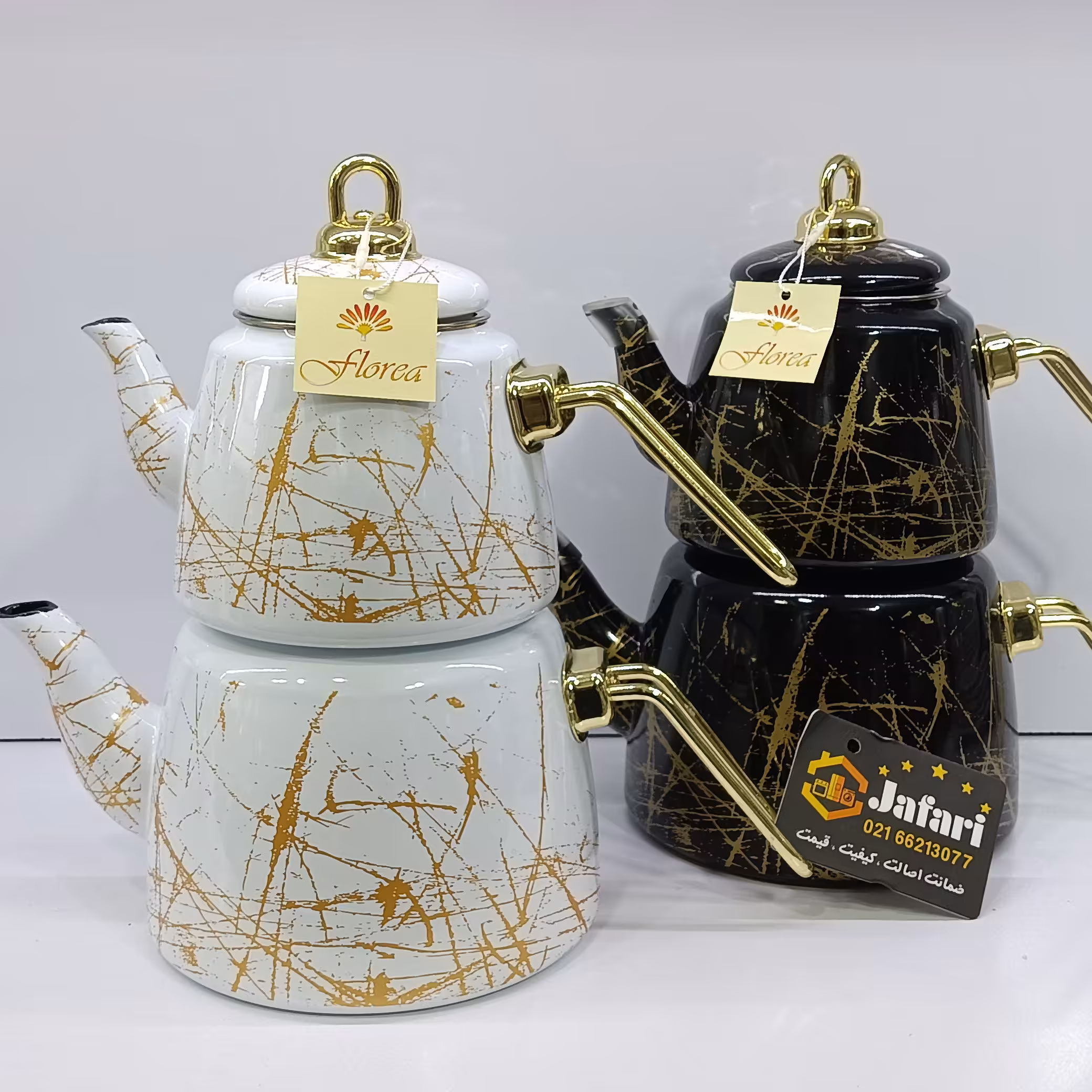 کتری و قوری طرح ماربل جدید©شرکتی©