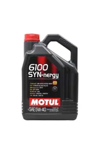 روغن و مکمل موتور 6100 SYNERGIE 5W 40 4 LT دیزل بنزین Motul