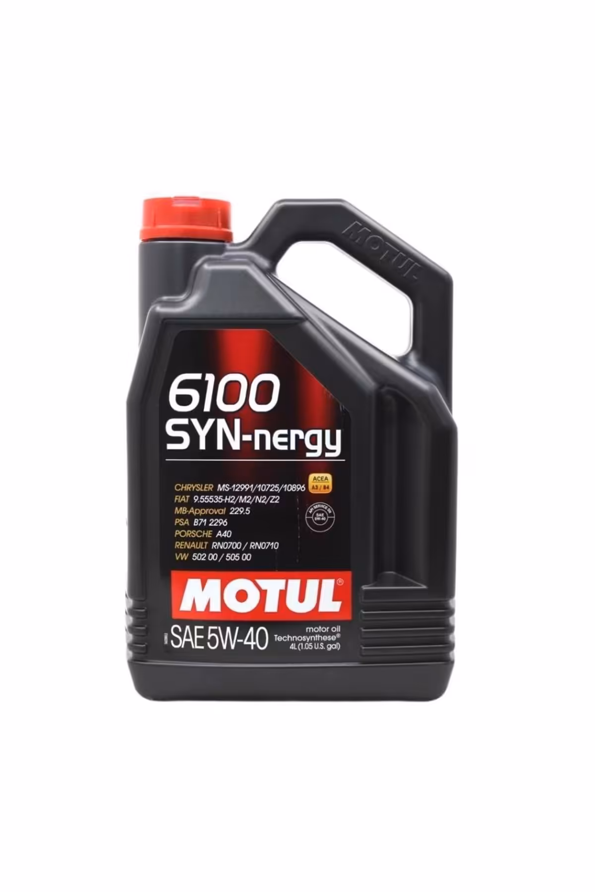 روغن و مکمل موتور 6100 SYNERGIE 5W 40 4 LT دیزل بنزین Motul