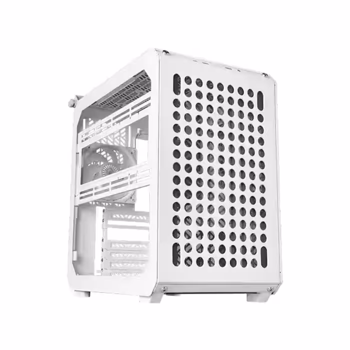 کیس گیمینگ کولر مستر مدل QUBE 500 WHITE | پردیس پازار