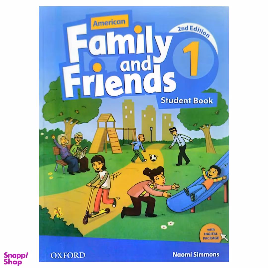 کتاب American Family and Friends 1 Second Edition اثر Naomi Simmons انتشارات آکسفورد مجموعه 2 جلدی