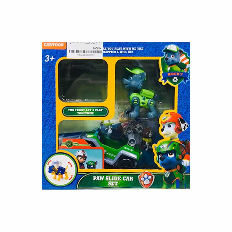 سگ نگهبان Rocky با ماشین مدل G2006