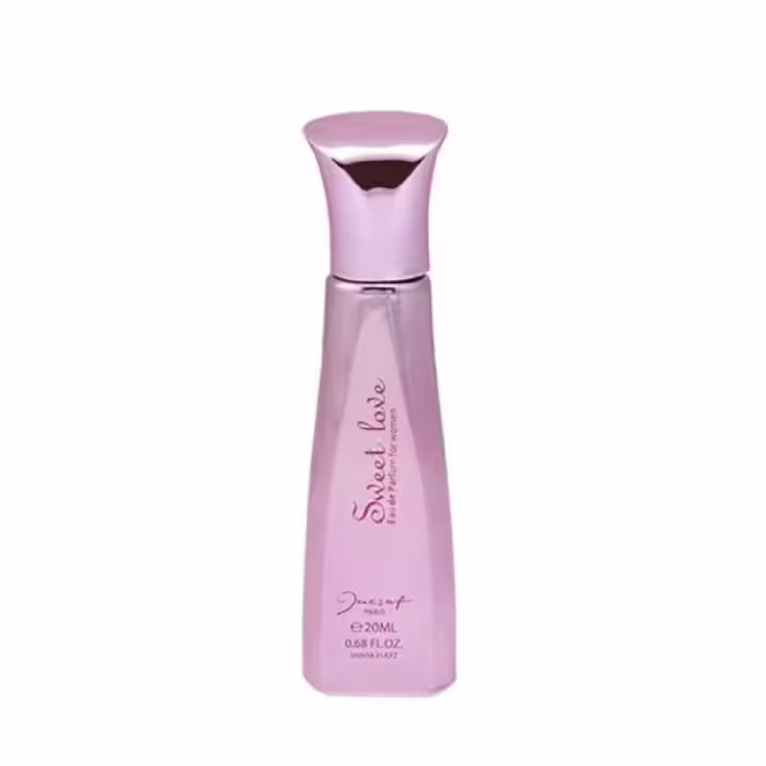 عطر جیبی زنانه ژک ساف مدل Sweet Love حجم 20 میلی لیتر