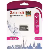 فلش 16 گیگ گلکسبیت Galexbit Micro metal series M3