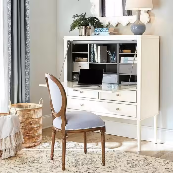 میز تحریر تاشو کلاسیک قابل ساخت با ام دی اف و رنگ پلی اورتان