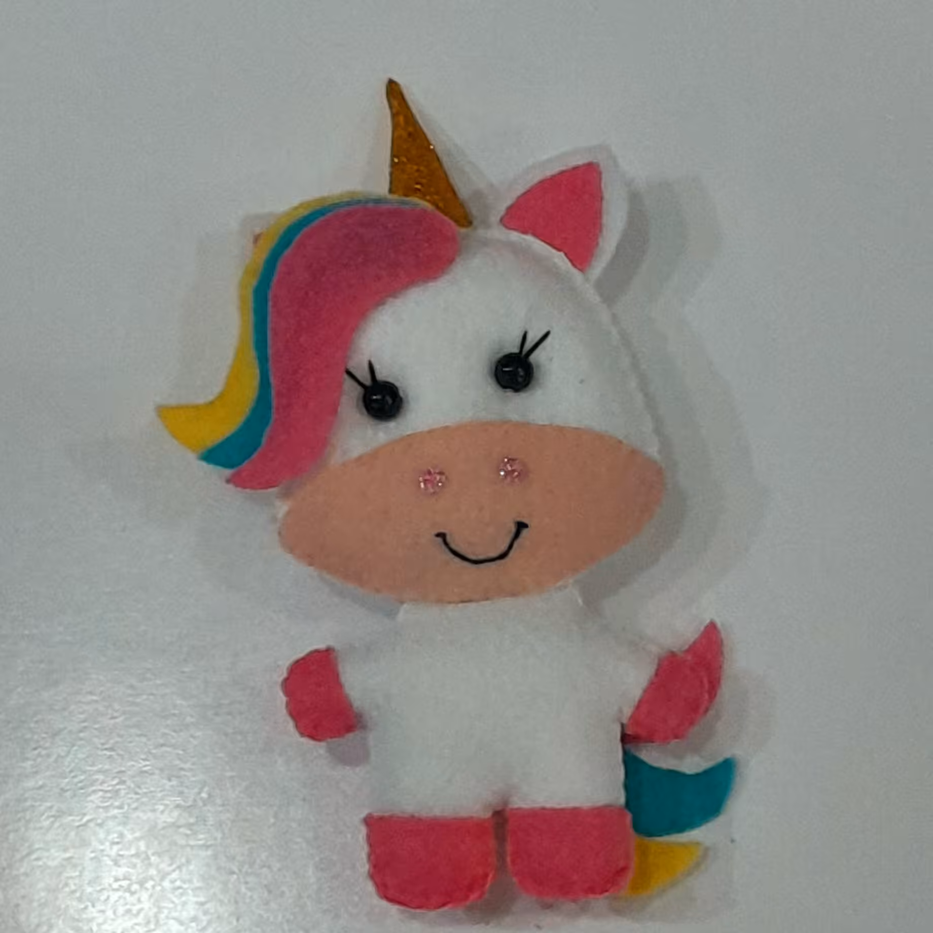 عروسک جاسوئیچی  نمدی تک شاخ