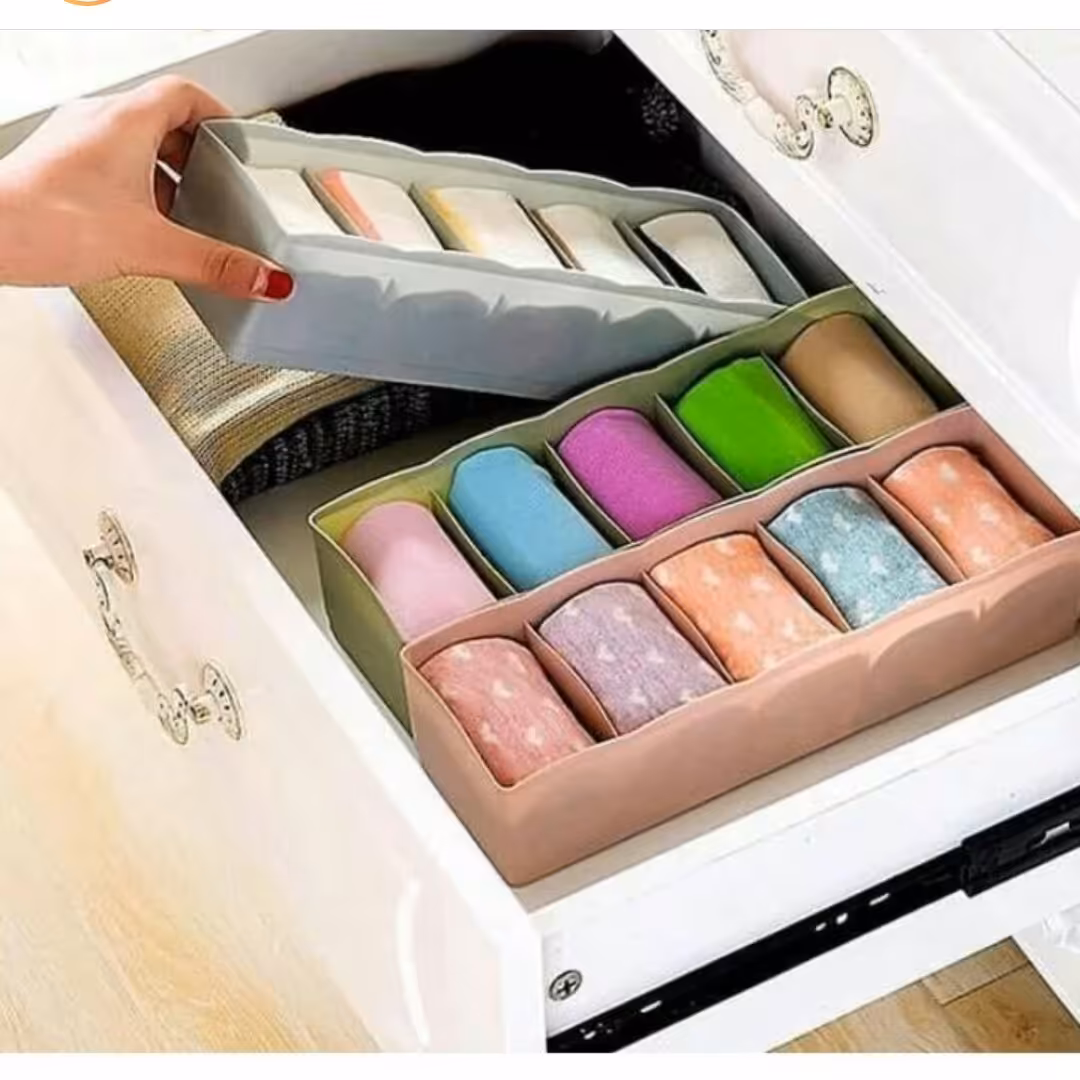 نظم دهنده کمد و کشو یا تقسیم سایز 1 یا ارگانیزر کشو یا جا جورابی در پلاسکو دهقان