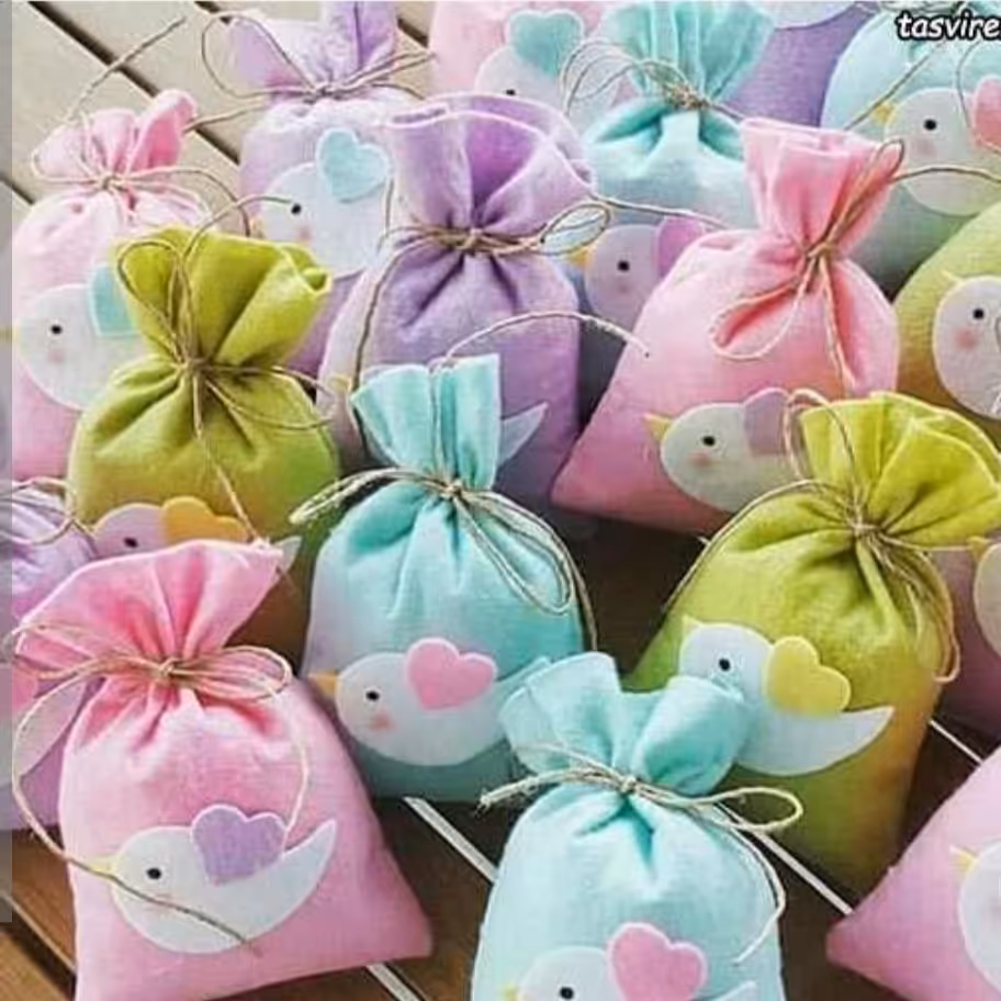 گیفت تولد نمدی  با رنگ های متنوع و کیفیت عالی و با قیمت مناسب