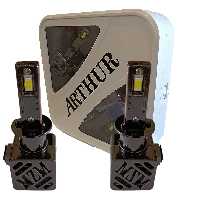 هدلایت دو طرفه ام زد ام مدل ARTHUR پایه H1 بسته دو عددی