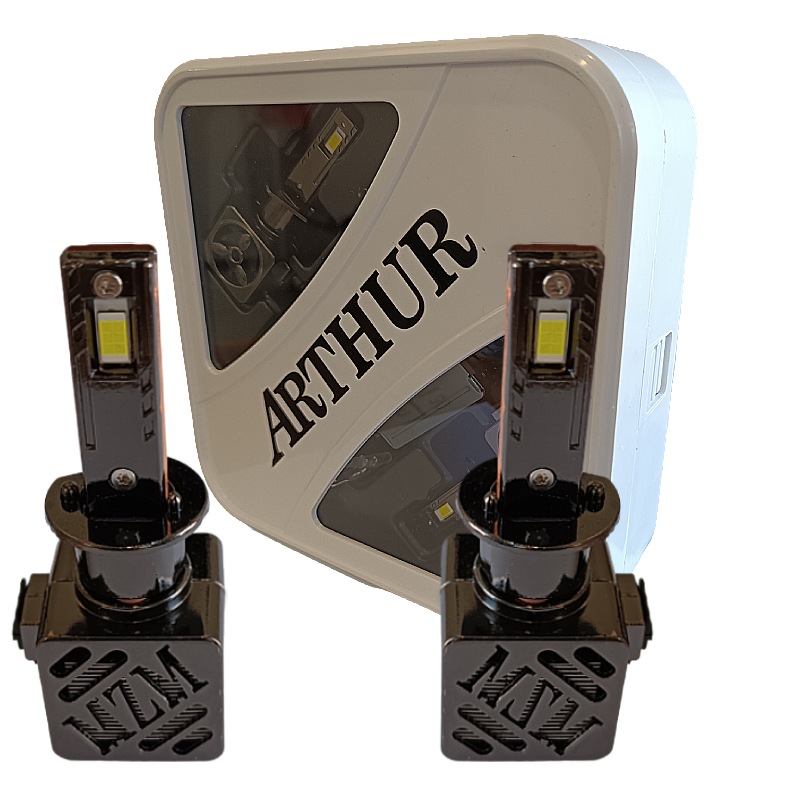 هدلایت دو طرفه ام زد ام مدل ARTHUR پایه H1 بسته دو عددی