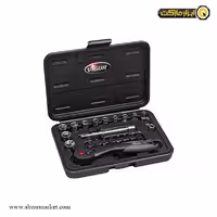 جعبه بکس ویگور 23 پارچه ترکیبی 1/4 اینچ مدل V3734