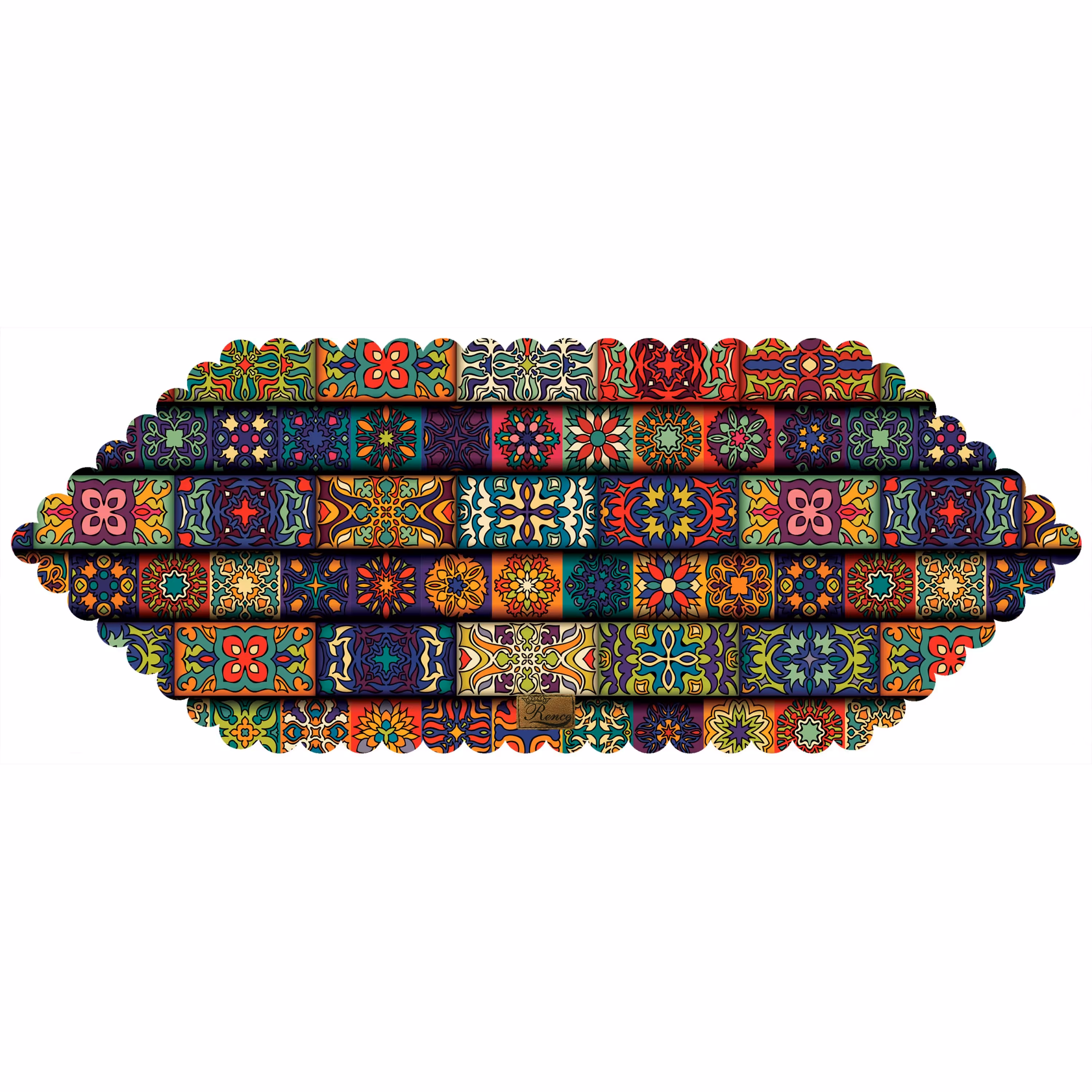 رانر رومیزی مخمل رنس مدل R5-42075 سایز 100x40 سانتی متر