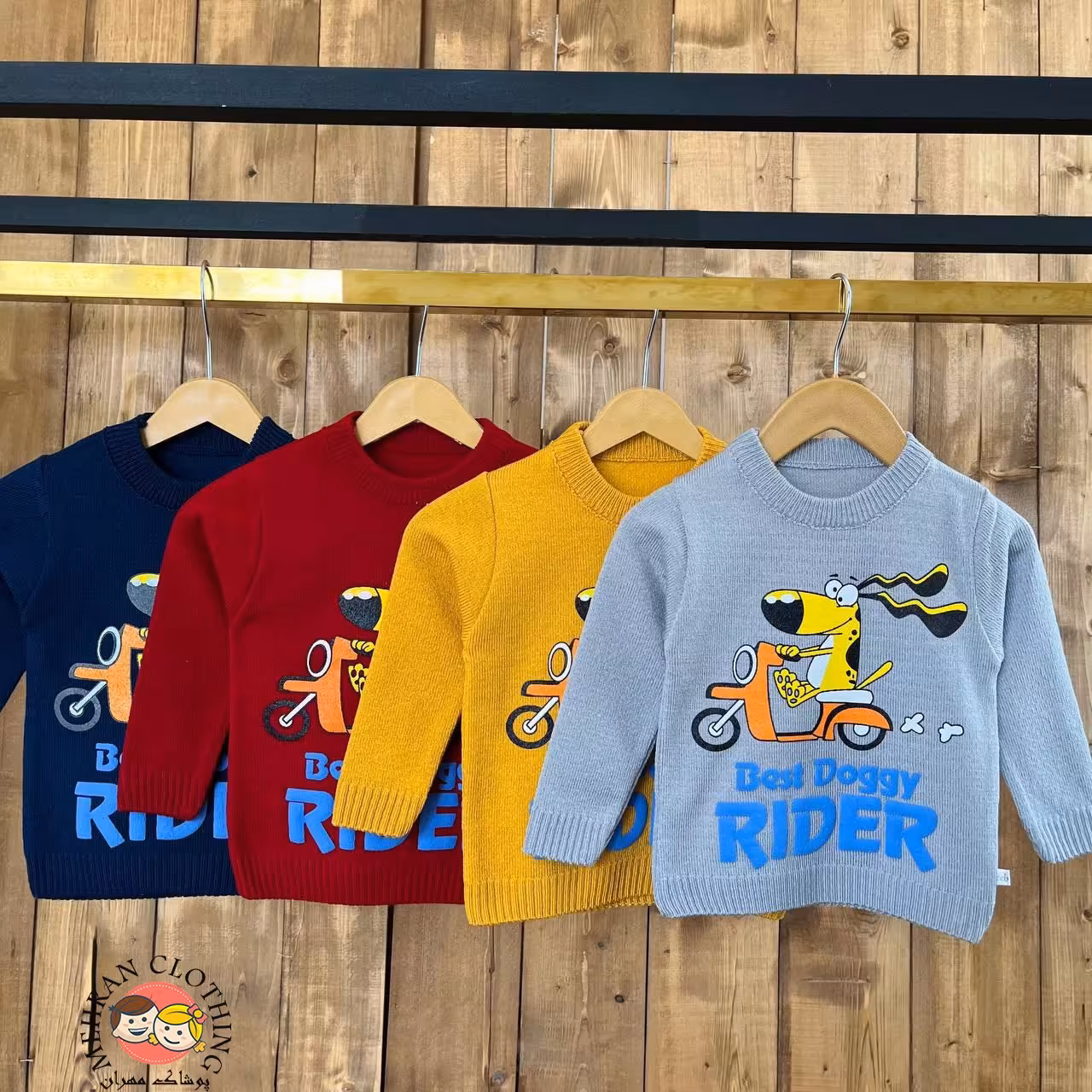 گپ پسرانه-1426-لباس بچه گانه-گپ پسرانه دایناسور دوچرخه سوار  