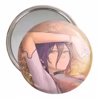 آینه جیبی خندالو مدل ریزه انیمه مرد اره ای Chainsaw Man کد 17901