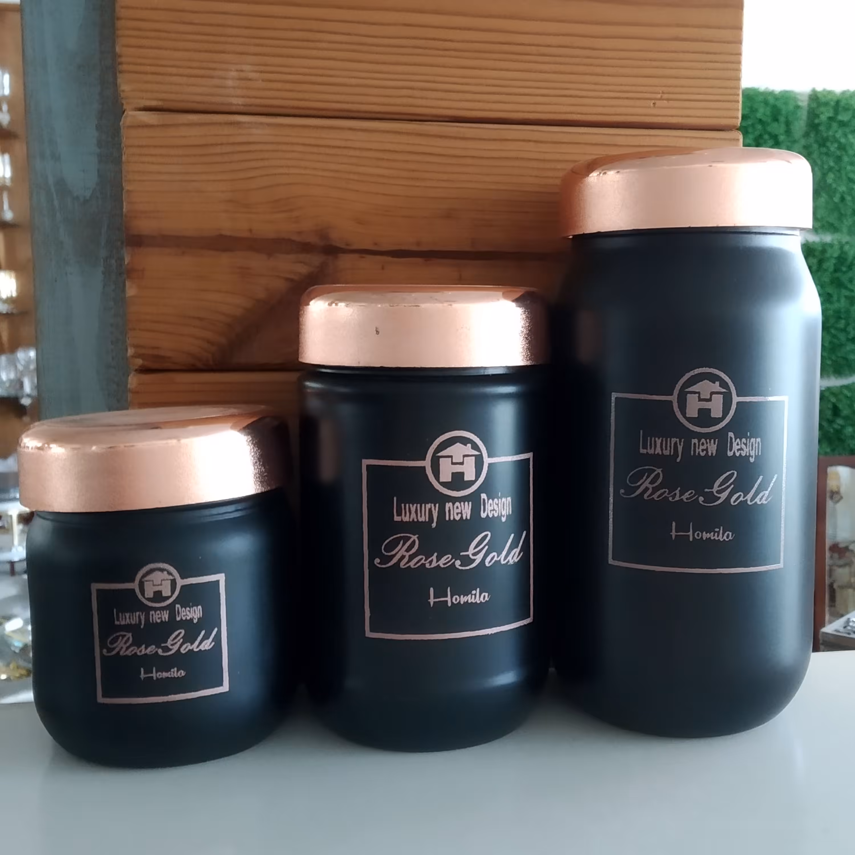 بانکه مات مشکی در 3 سایز (فروش بصورت تکی امکان پذیر)