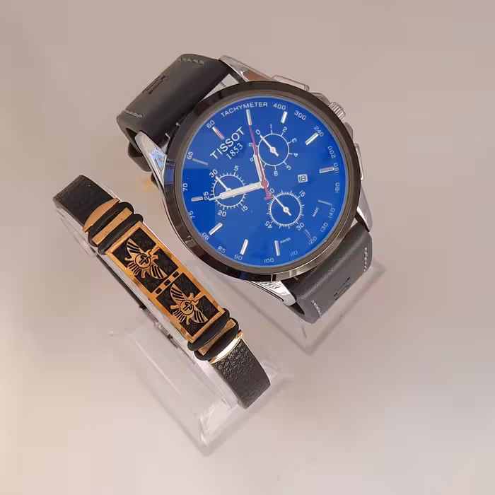 ست ساعت و دستبند  اسپورت مناسب خانم ها و آقایون عزیز