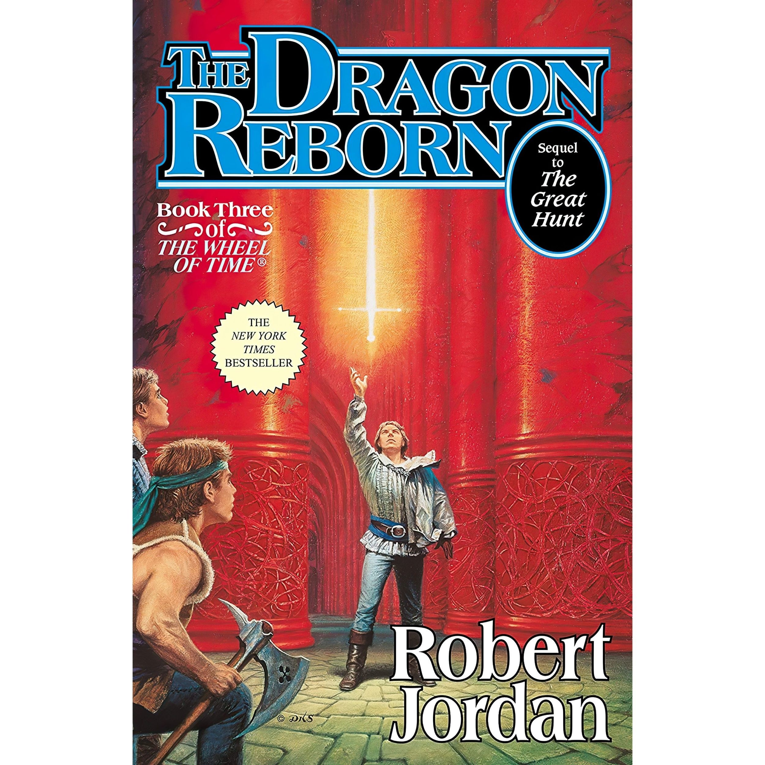 کتاب زبان اصلی Dragon Reborn The Wheel of Time Book  اثر Robert Jordan