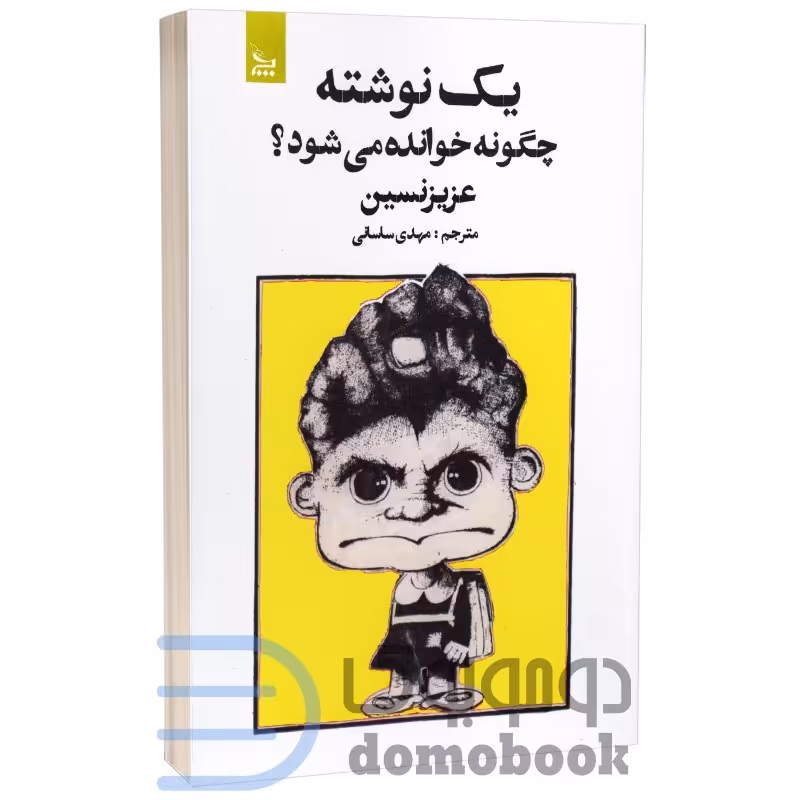 کتاب یک نوشته چگونه خوانده می شود اثر عزیز نسین انتشارات چلچله