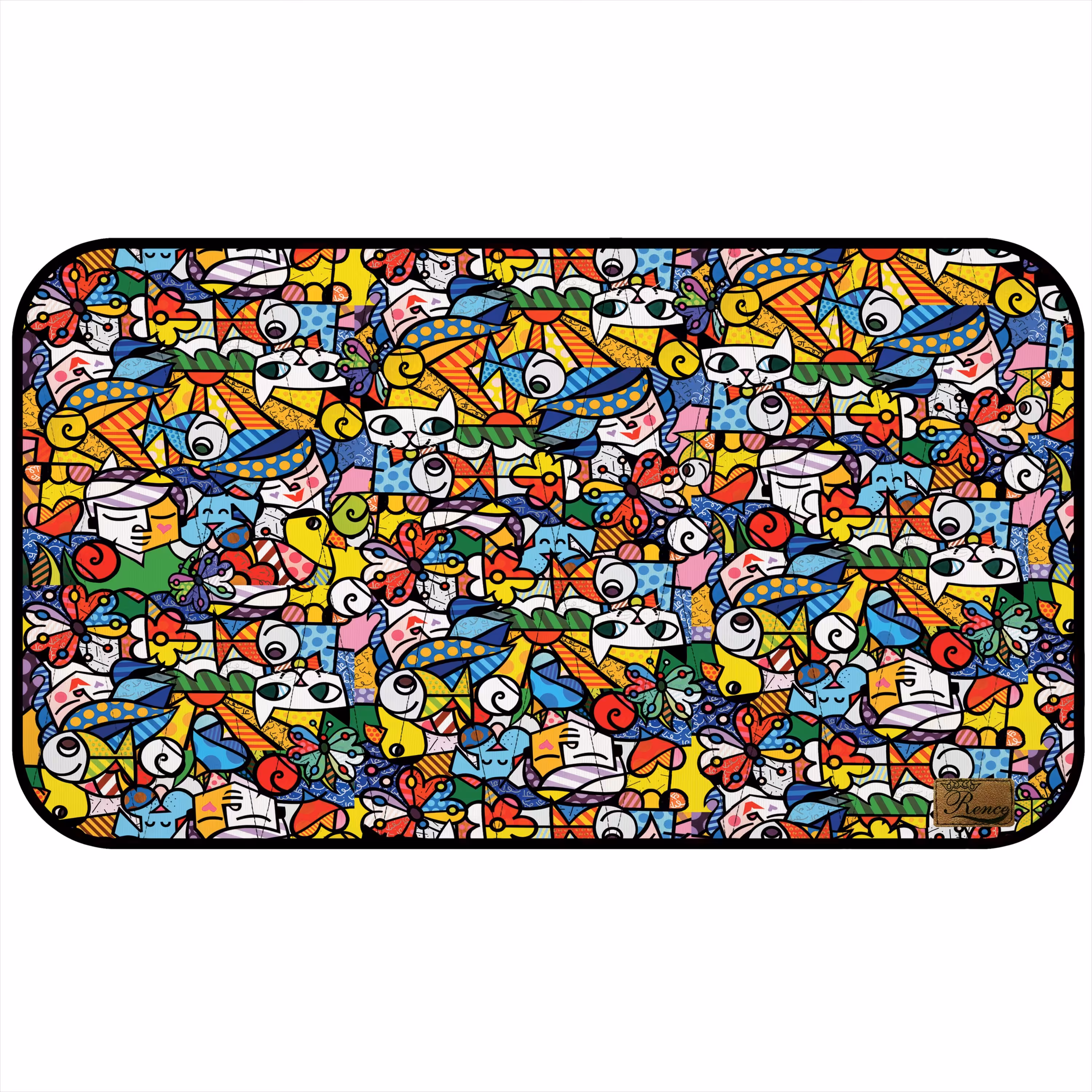 آبگیر سینک آشپزخانه چهار لایه ضد آب سایز  50 در 90 مدل W1-3 شرکت رنس