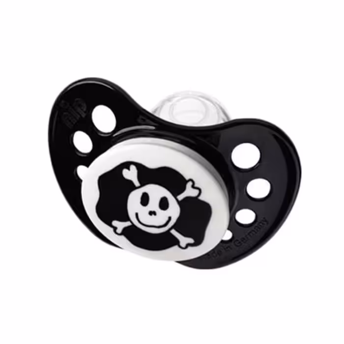 پستانک 0  نیپ Nip مدل Pirate سایز 1 رنگ مشکی