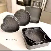 قالب کیک کمربندی(بسته سه تایی)