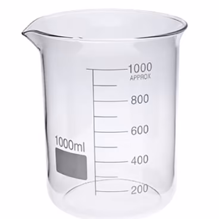 بشر شیشه ای 1000 CC پیرکس 02