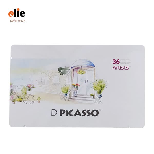 مداد رنگی 36 رنگ پیکاسو سری آرتیست طرح 2