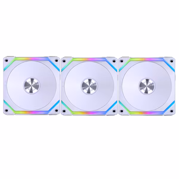 فن 3 تایی کیس گیمینگ لیان لی مدل UNI FAN SL V2 120 White