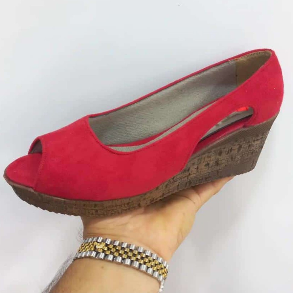کفش زنانه پاشنه مبلی بسیار راحت 