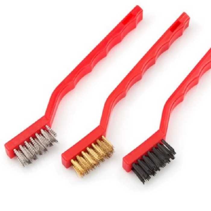 فرچه سیمی مسواکی (بسته 3 عددی) | amazonchi