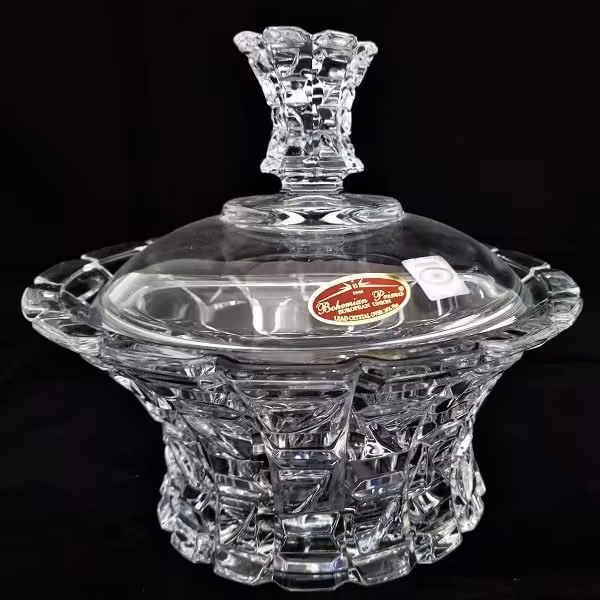 شکلات خوری سناتور کریستال چک برند بوهمیا 