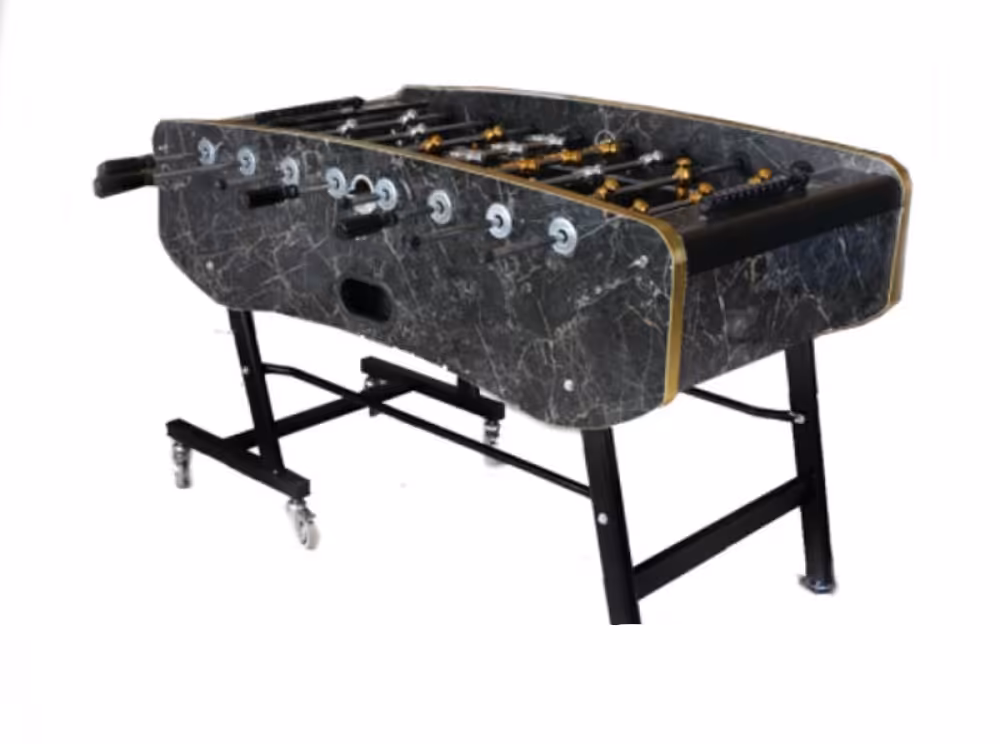 فوتبال دستی تاشو لمه گالس S12 مشکی گرانیت