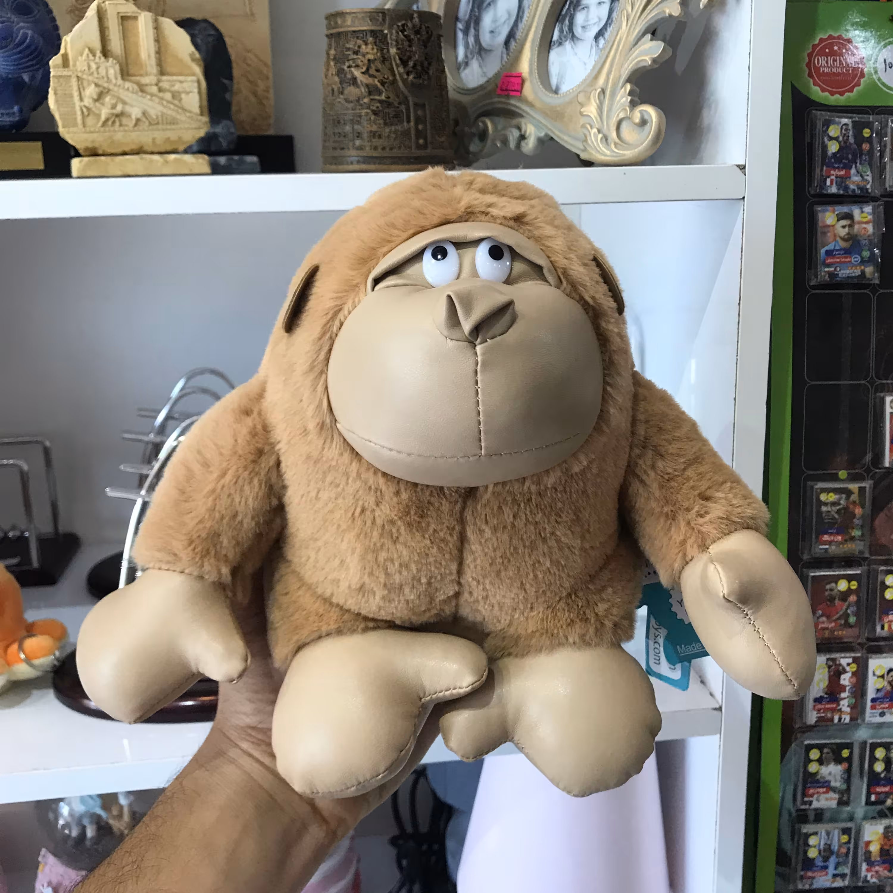 عروسک پولیشی آقا گوریله 21 سانت