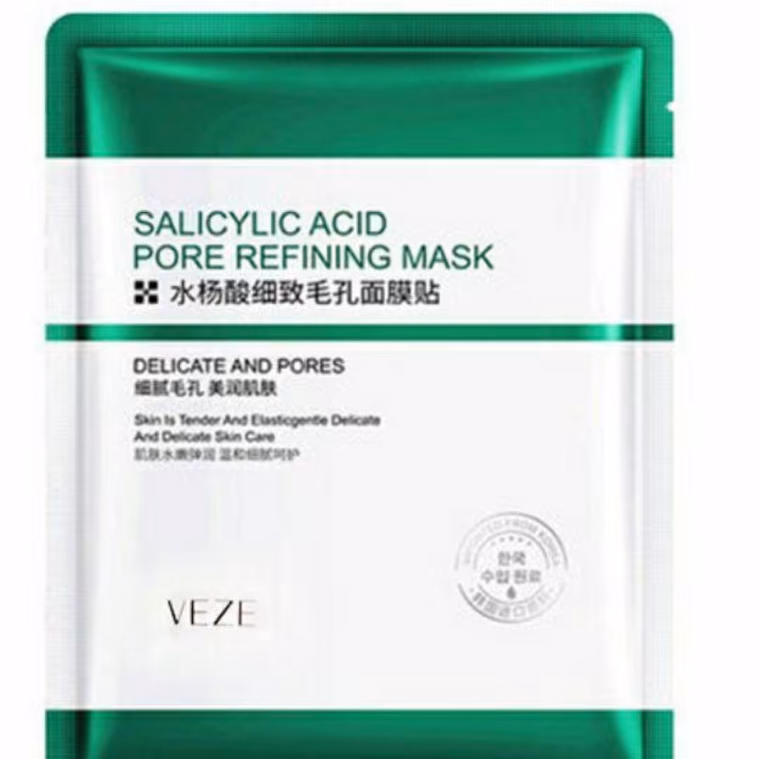 ماسک صورت ورقه ای سالیسیلیک اسید وزه