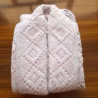 حوله پالتویی ترک ماندگار سایز 125 کیفیت اعلا  روبدوشام صورتی تنپوش رزاق