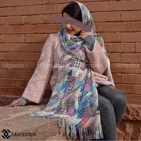 شال بافت طرح دار طرح 1